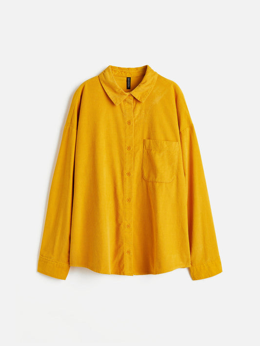 Oversized Corduroy Shirt