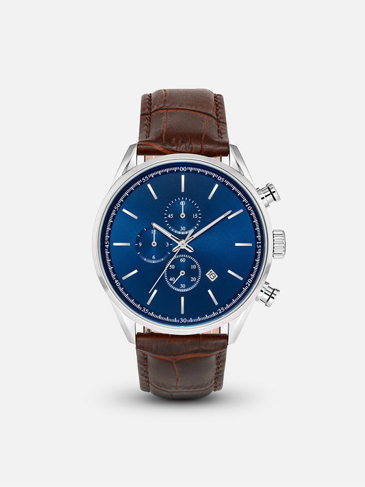 The Chrono S200 - Blue/Leather